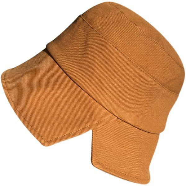 Pălărie de damă într-o singură culoare potrivită pentru vară