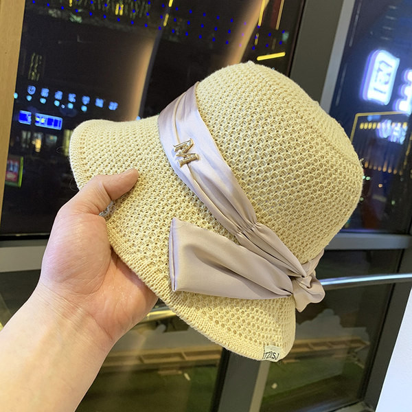 Palarie de dama model nou cu panglica tip idiot in mai multe culori