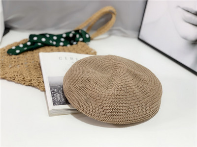 Γυναικείο πλεκτό καπέλο - μπερέ