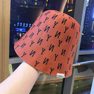 Pălărie de pescuit de damă modernă cu broderie