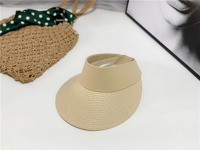 Pălărie de paie pentru femei - vizor