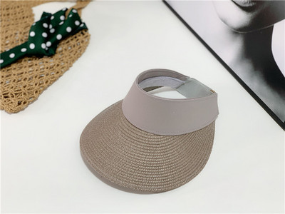 Pălărie de paie pentru femei - vizor