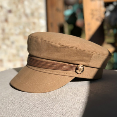 Palarie dama primavara-toamna cu element metalic