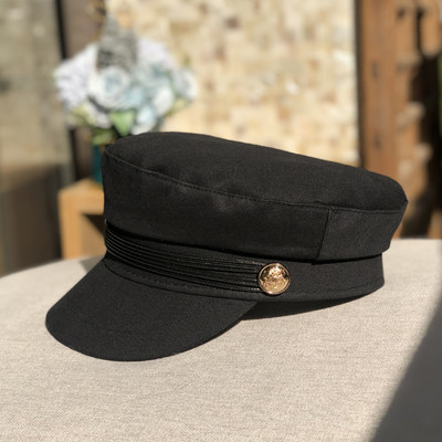 Palarie dama primavara-toamna cu element metalic