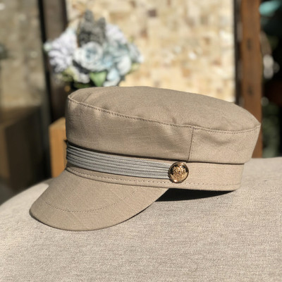 Palarie dama primavara-toamna cu element metalic