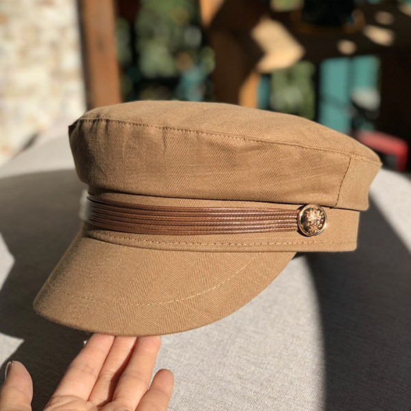 Palarie dama primavara-toamna cu element metalic