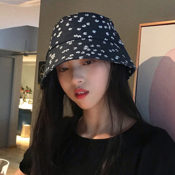 Palarie de dama cu flori - tip idiot