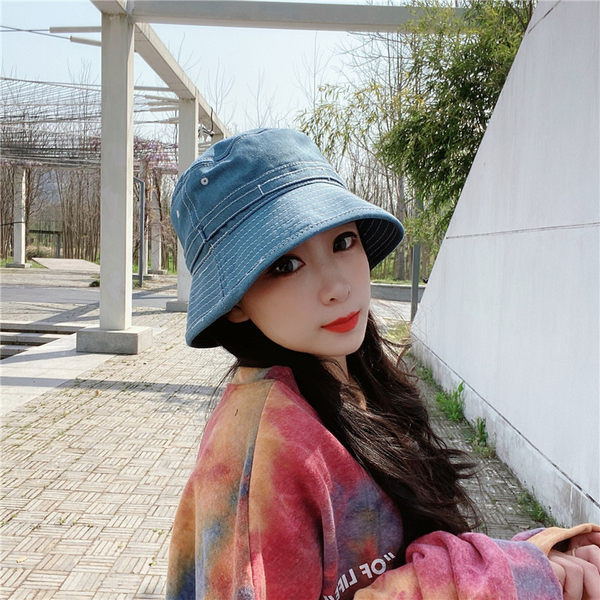 Palarie de pescuit de dama din denim