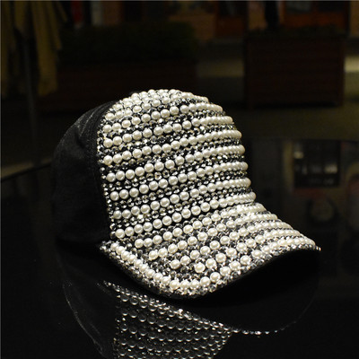 Palarie de dama cu perle si pietre - mai multe modele