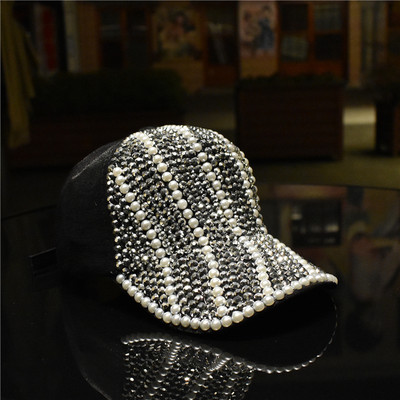 Palarie de dama cu perle si pietre - mai multe modele