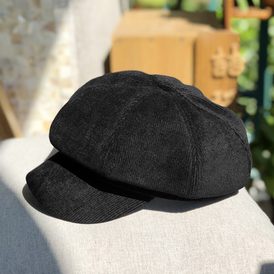 Palarie casual dama din catifea in mai multe culori