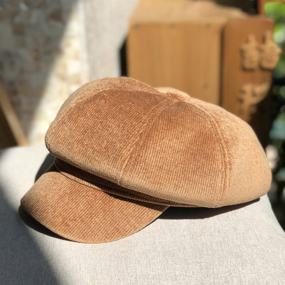 Palarie casual dama din catifea in mai multe culori