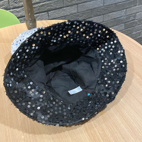 Palarie de pescuit de dama cu paiete