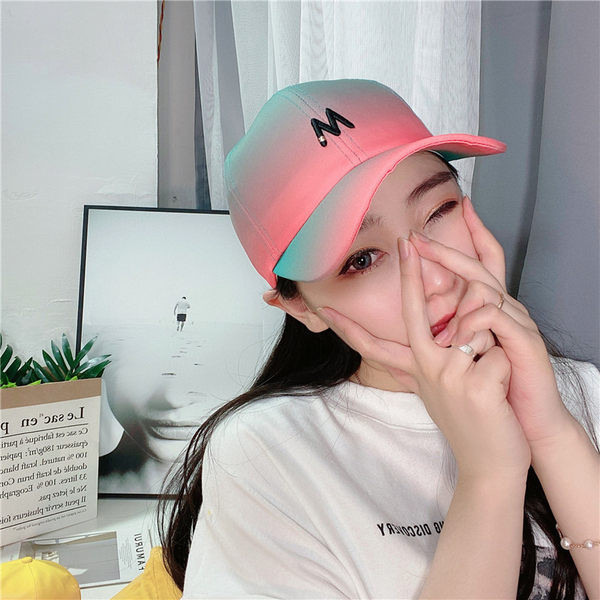 Palarie de dama cu vizor in culori irizate