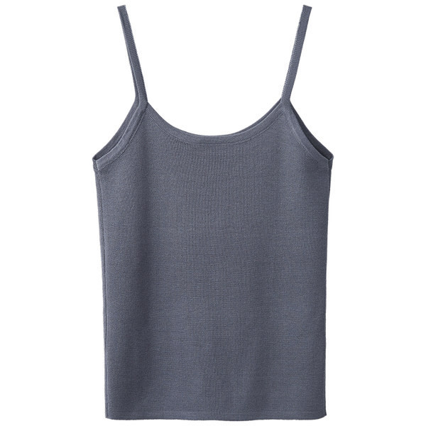 Maieu casual de damă, din catifea, cu bretele subțiri