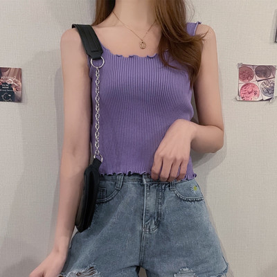 Maieu scurt de damă, din catifea, cu decolteu pătrat