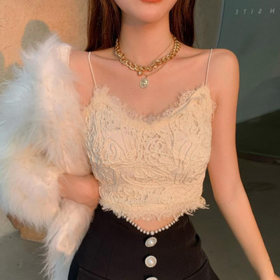 Maiou scurt dama model nou cu bretele in trei culori