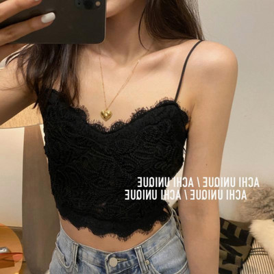 Maiou scurt dama model nou cu bretele in trei culori