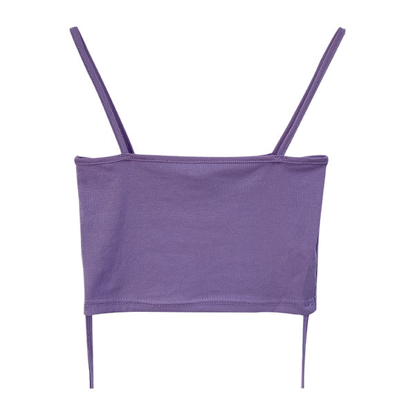 Maieu de dama cu cravate si bretele subtiri in mai multe culori