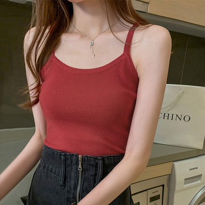 Maiou de dama model nou cu bretele subtiri - mai multe culori