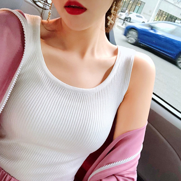 Maieu curat de damă, model nou, cu decolteu rotund