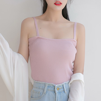 Maieu de damă din catifea cu bretele în diferite culori