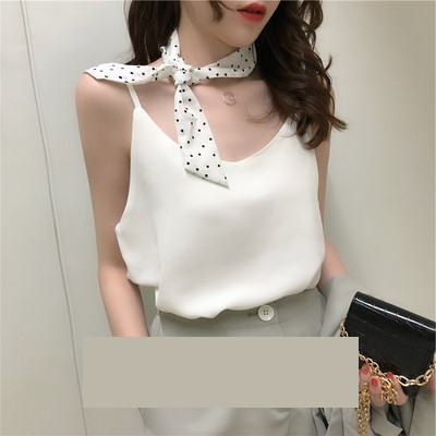 Maieu modern de dama cu bretele subtiri - mai multe culori