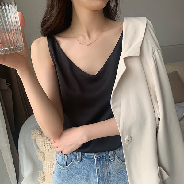 Maieu elegant pentru femei, cu bretele largi