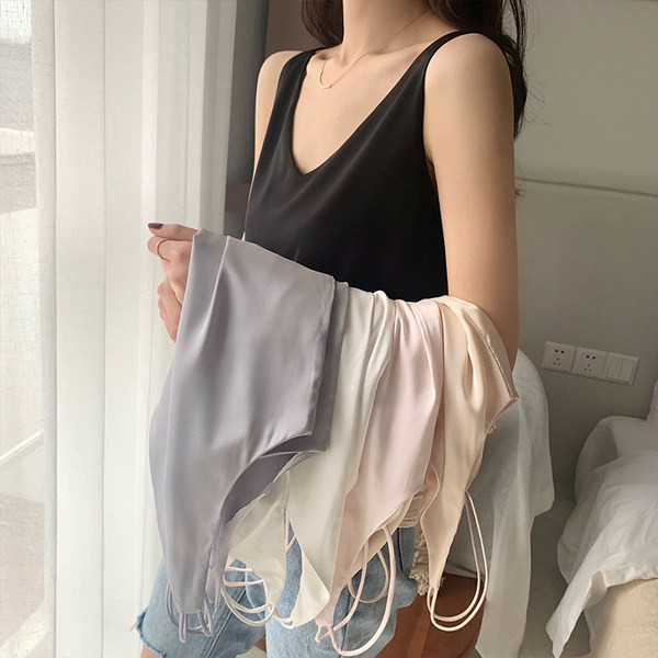 Maieu elegant pentru femei, cu bretele largi