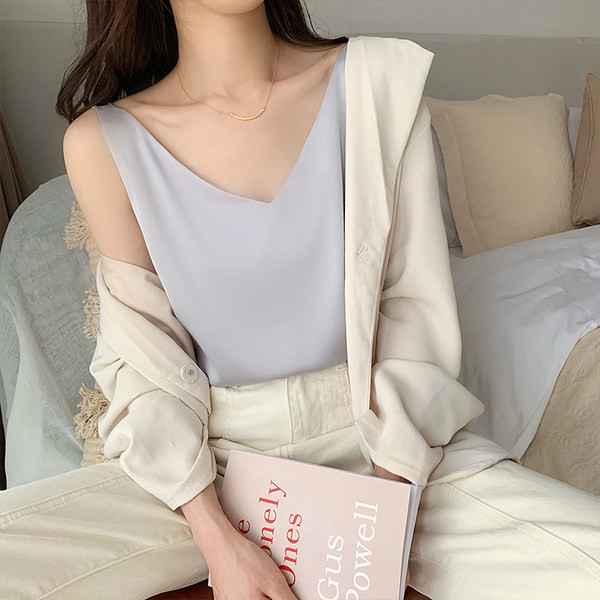 Maieu elegant pentru femei, cu bretele largi