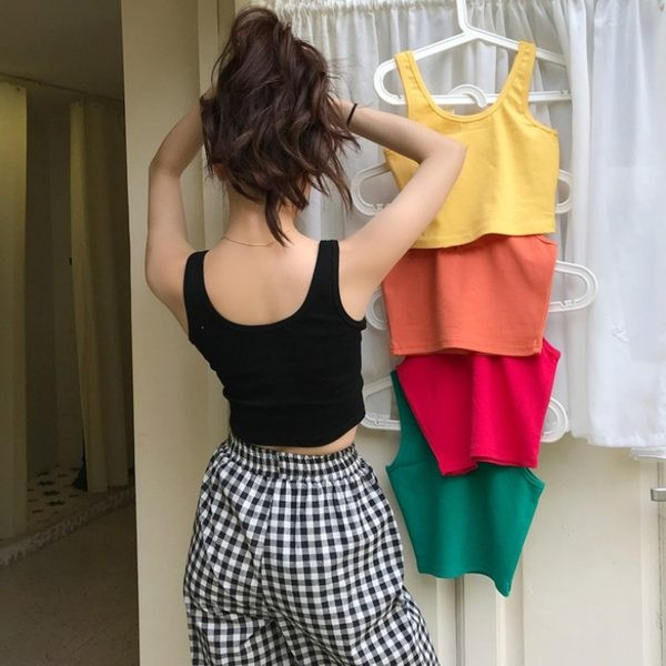 Noul model maiuu scurt cu bretele largi