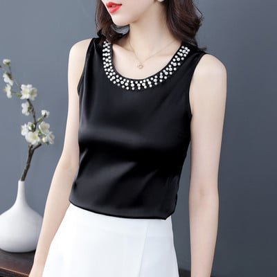 Maieu modern de damă cu perle și pietre