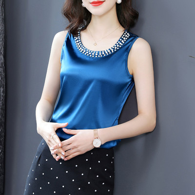 Maieu modern de damă cu perle și pietre