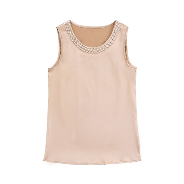 Maieu modern de damă cu perle și pietre