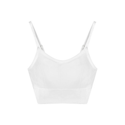 Maieu scurt cu bretele subțiri în mai multe culori