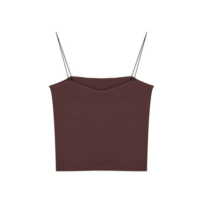 Μοντέρνο γυναικείο φανελάκι απλό μοντέλο με λεπτά τιραντάκια