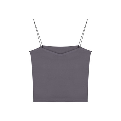 Μοντέρνο γυναικείο φανελάκι απλό μοντέλο με λεπτά τιραντάκια