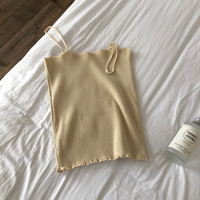 Maieu curat dama cu bretele subtiri - in mai multe culori