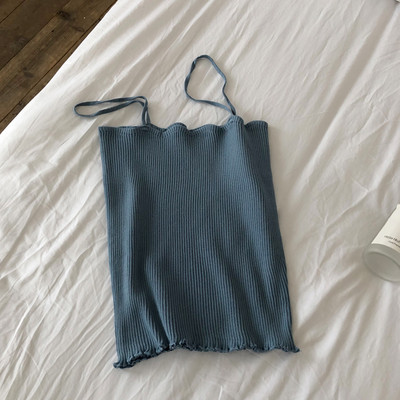 Maieu curat dama cu bretele subtiri - in mai multe culori