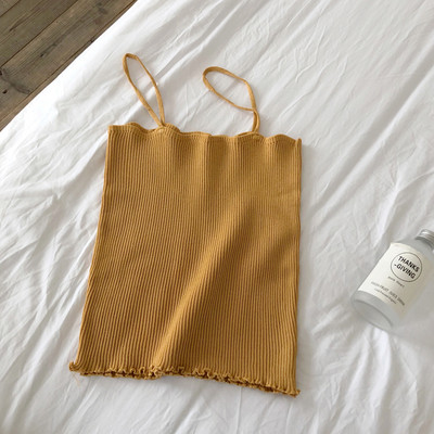 Maieu curat dama cu bretele subtiri - in mai multe culori