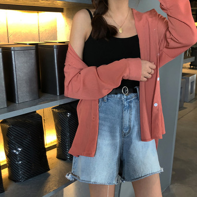 Γυναικείο καθημερινό μοντέρνο αμάνικο με λεπτά τιραντάκια 