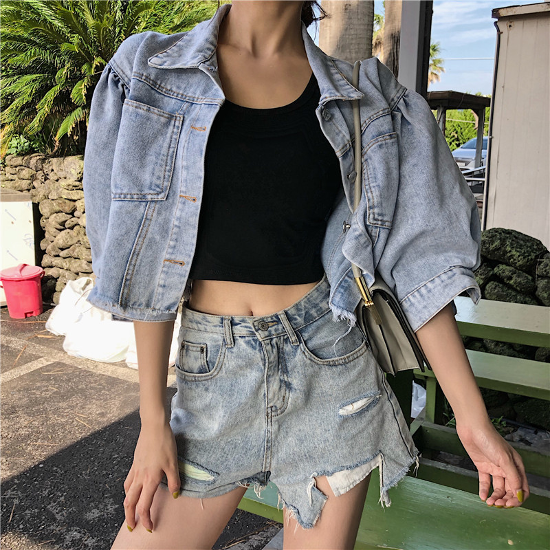 Maieu scurt casual de damă cu bretele în patru culori