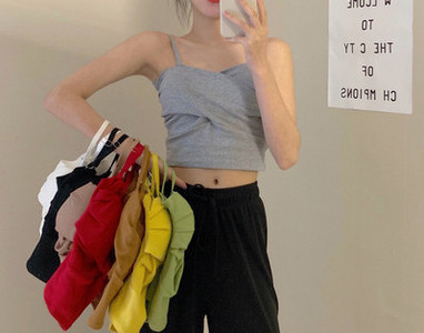 Maiou de dama model nou cu bretele subtiri - in mai multe culori