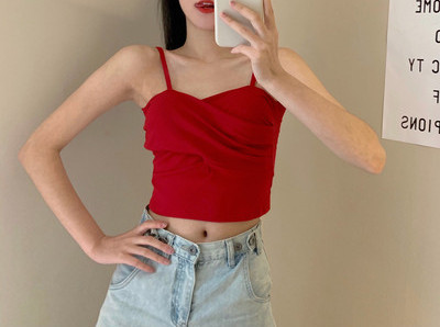 Maiou de dama model nou cu bretele subtiri - in mai multe culori