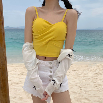 Maiou de dama model nou cu bretele subtiri - in mai multe culori