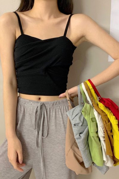 Maiou de dama model nou cu bretele subtiri - in mai multe culori