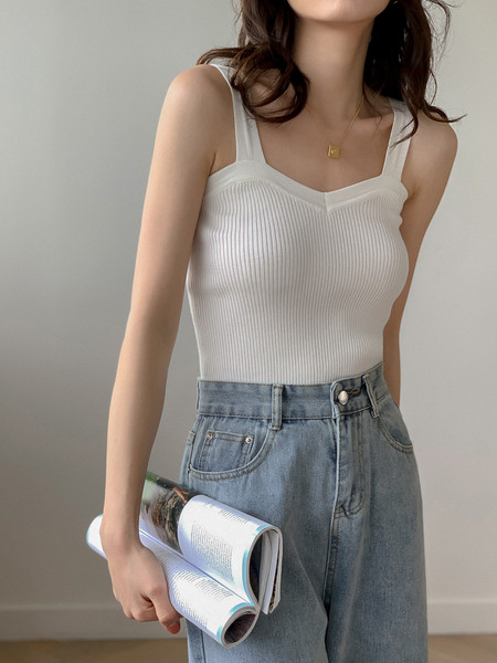 Maieu de damă din catifea cu bretele largi