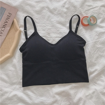 Bustiera dama la moda cu bretele subtiri -mai multe culori