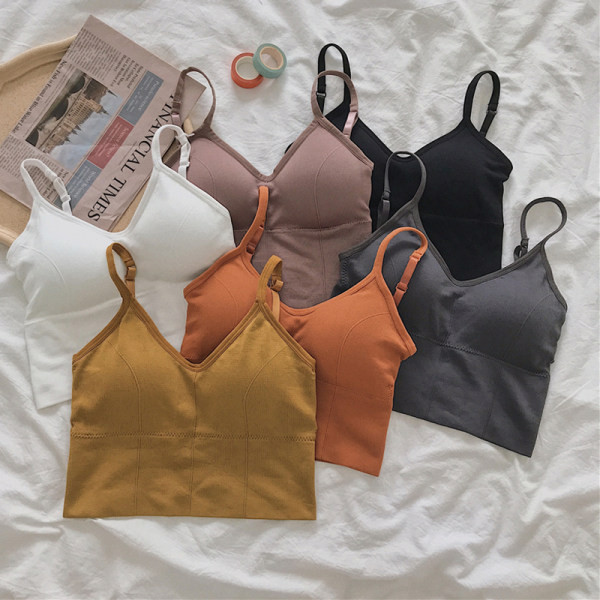 Top de vară de damă cu bretele subțiri și decolteu spitz