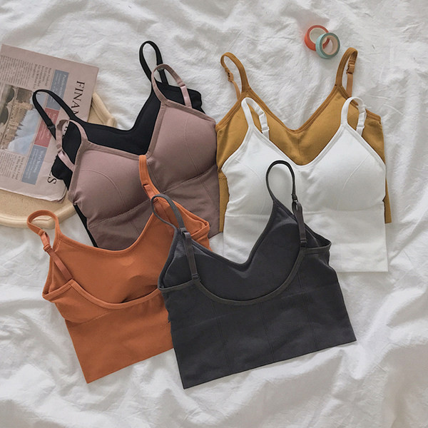 Top de vară de damă cu bretele subțiri și decolteu spitz